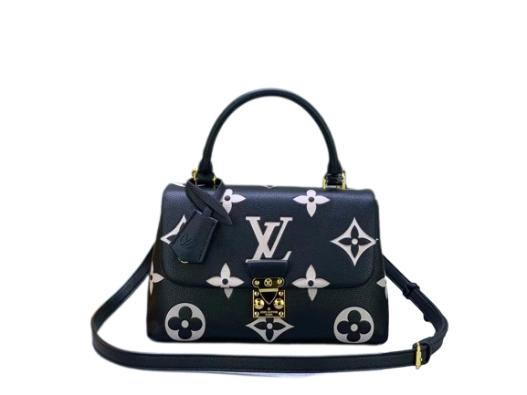 unboxing* Louis Vuitton Madeleine MM in Monogram Impreinte Leather 