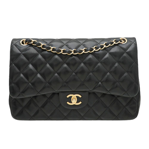 Chanel Padded Classic Flap Black Shoulder Bag In dubai - Master Copy Dubai