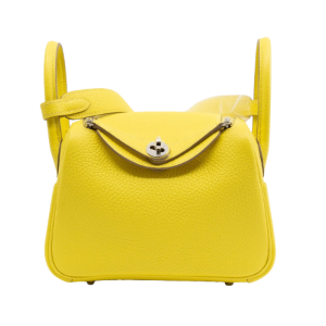 Hermes Yellow Mini Lindy 2 Way Bags In Dubai